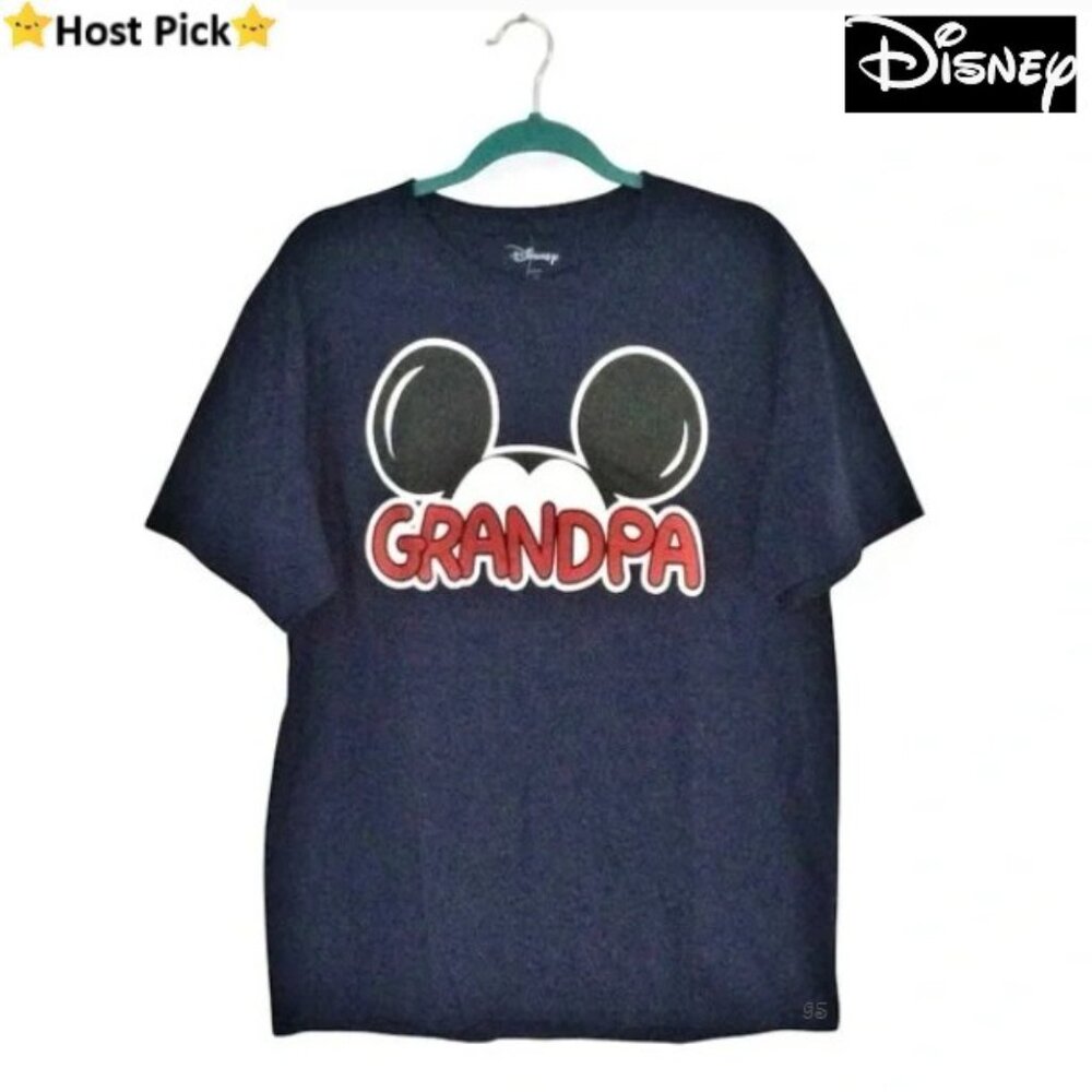 DISNEY Mickey Grandpa Tee – Men’s Large – NWT